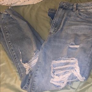 American eagle high wasted size 12